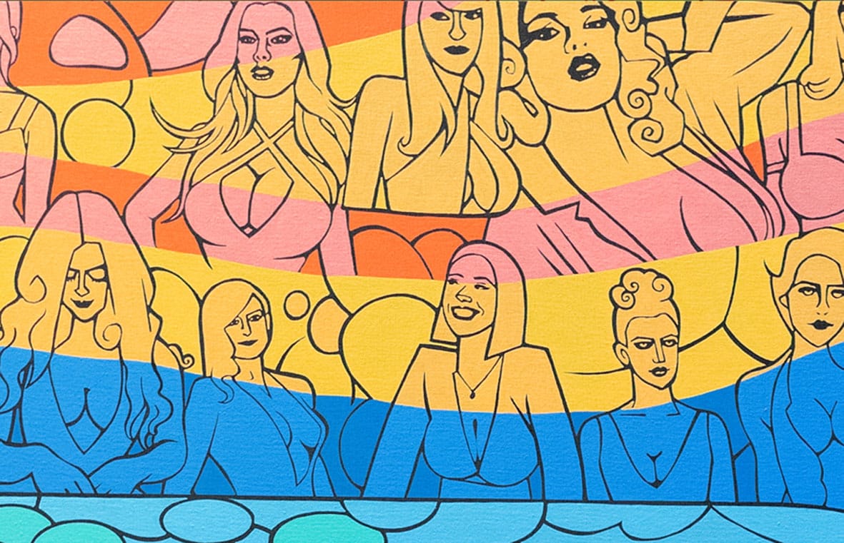 COUVREZ CE SEIN (...) - (Edition 70 x 70 cm) – Image 2