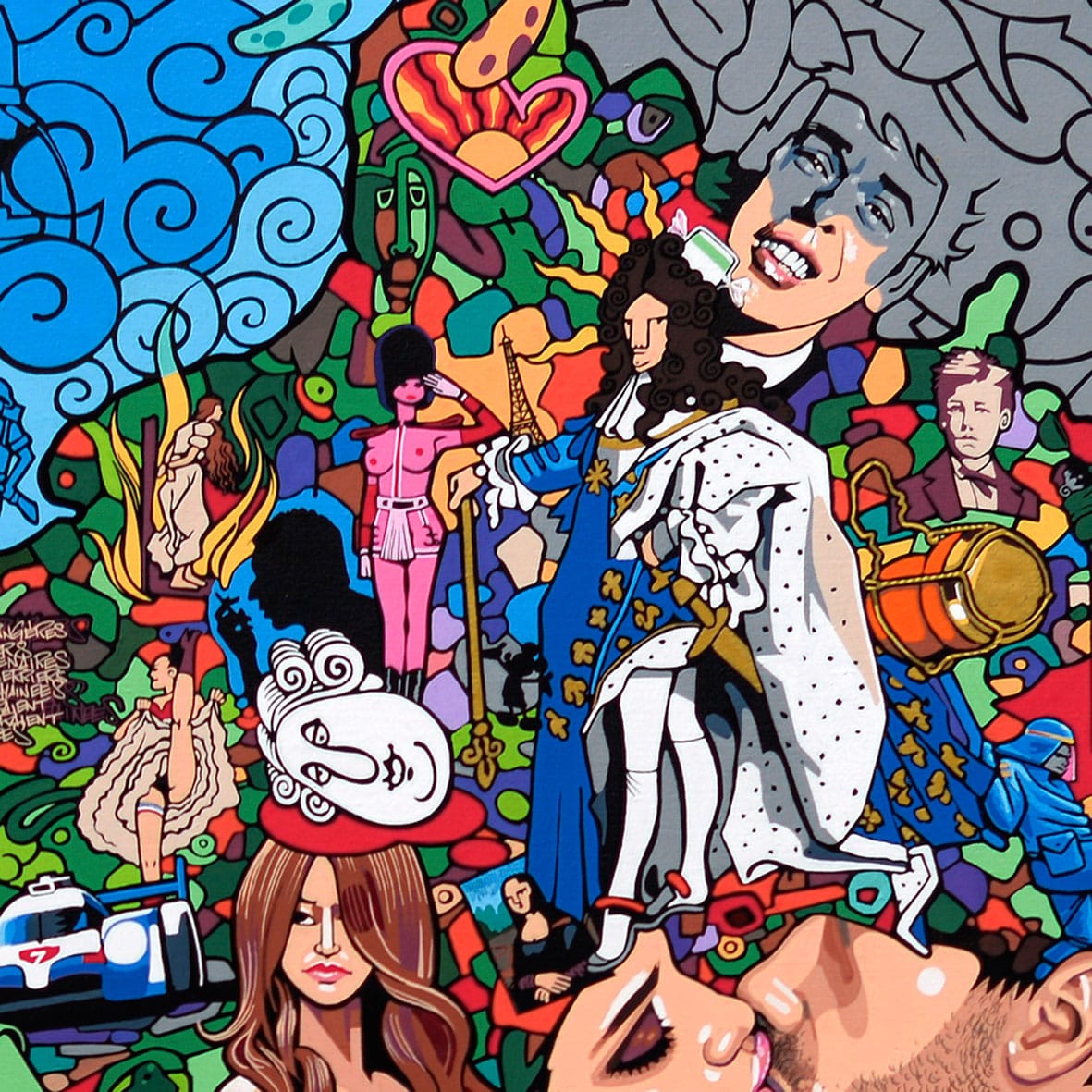 FRANCE - (Edition 70 x 70 cm) – Image 2