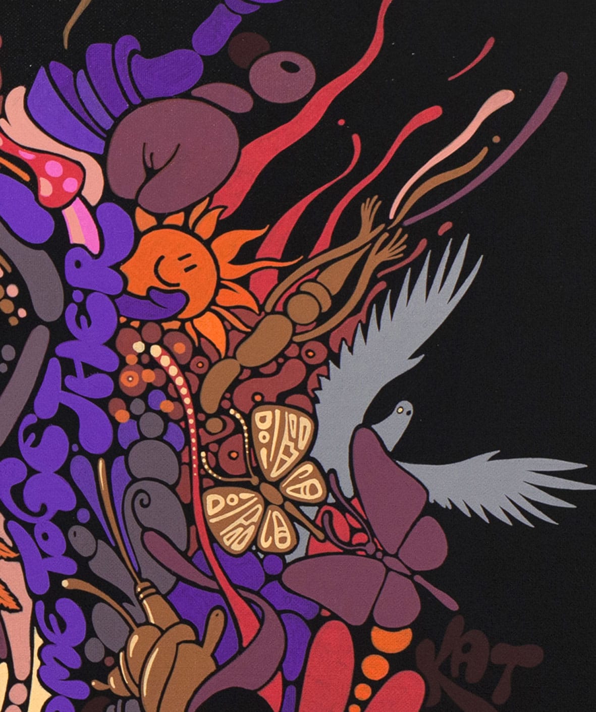 KAT-MANDOU - (EDITION 64 X 64 CM) – Image 4