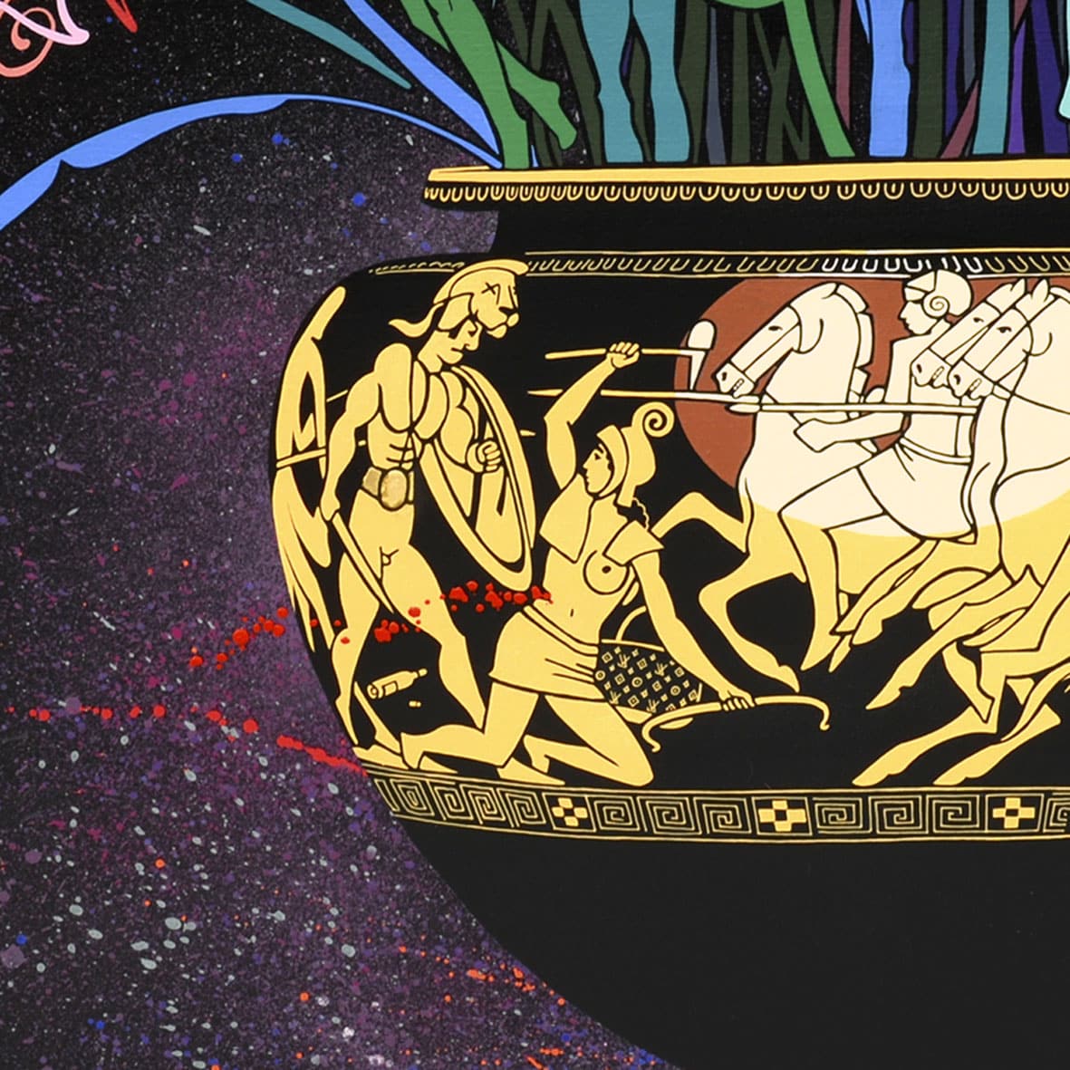 LES FLEURS DU MAL - (Edition 70 x 70 cm) – Image 2