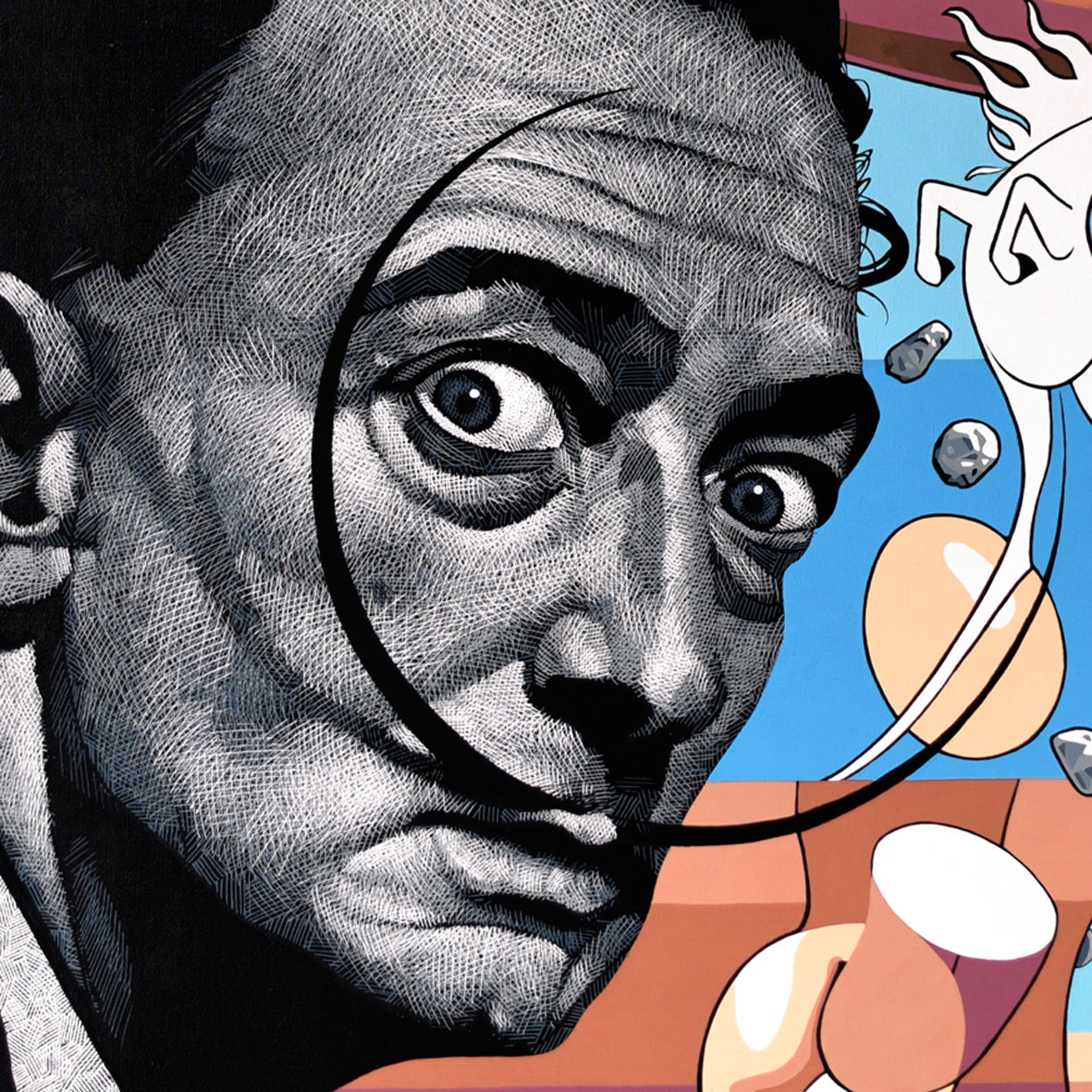 OVERDOSE D'AUTOSATISFACTION - (Edition 64 x 64 cm) – Image 2