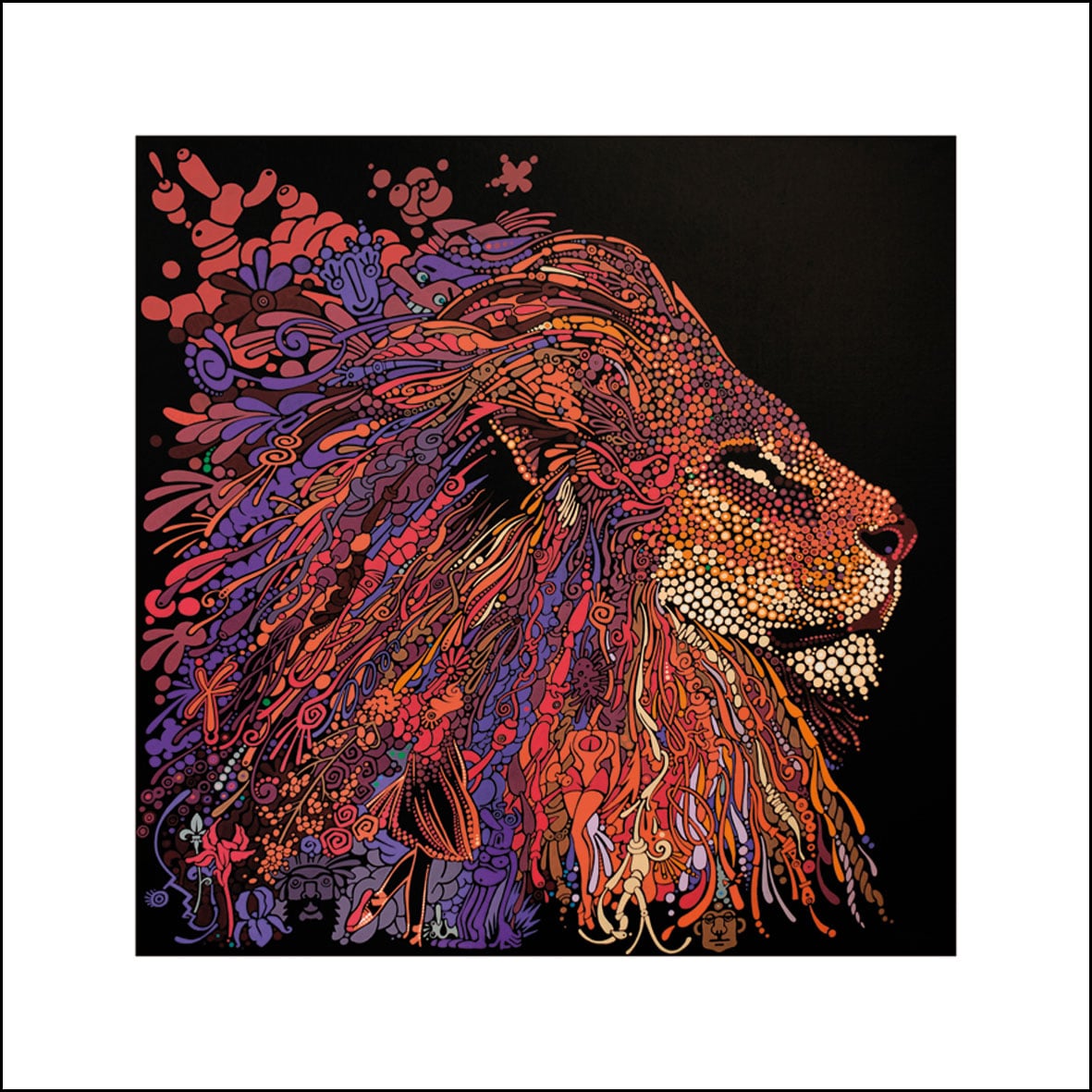 AUGUST - (EDITION 64 X 64 CM)