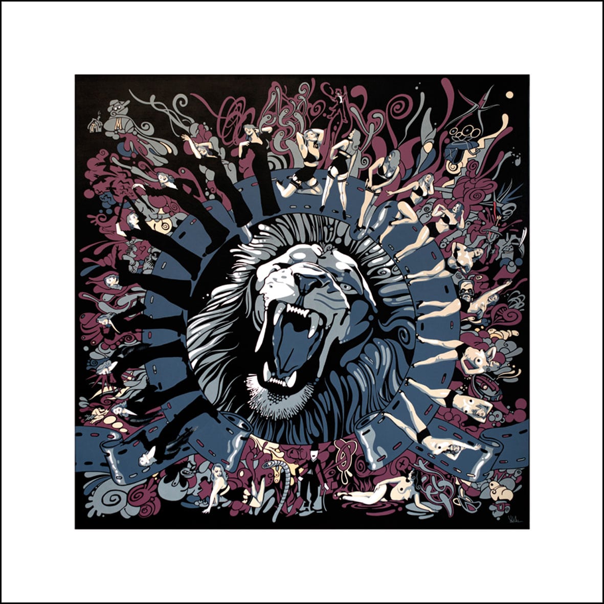 ARS GRATIA ARTIS - (Édition 64 x 64 cm - Limited edition print 25,2 x 25,2 in)