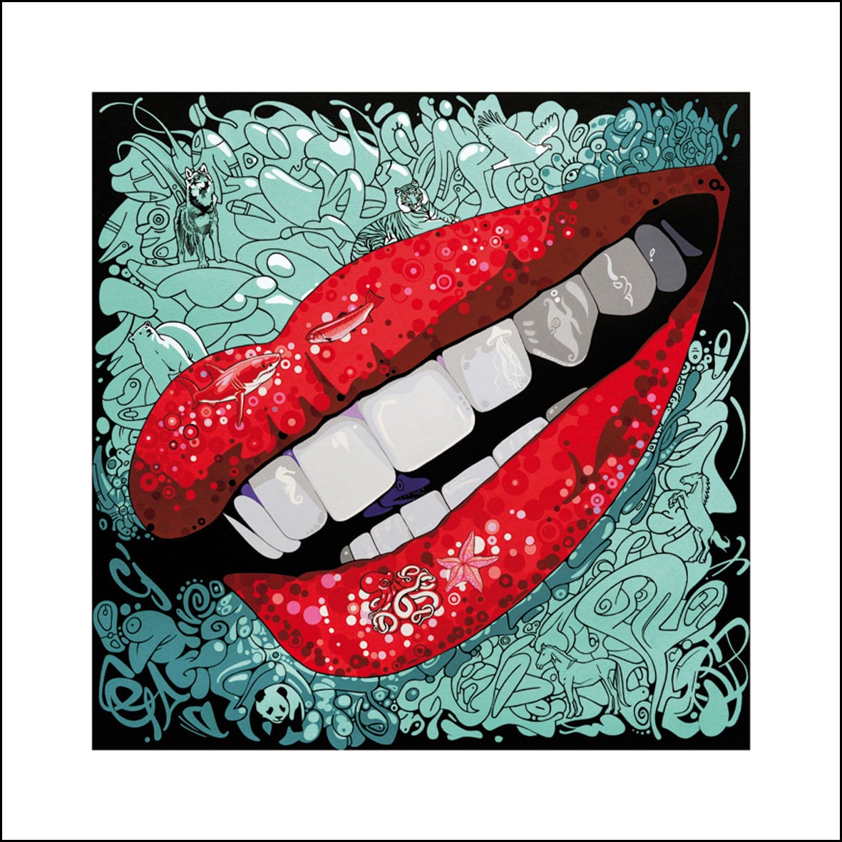 MURÈNE - (Edition 64 x 64 cm)