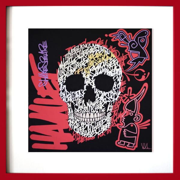 XULL HAMLET - (Toile 36 x 36 cm)