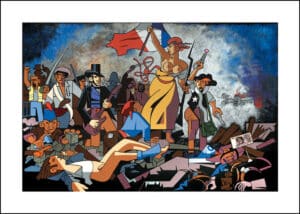 LA LIBERTE GUIDANT LE PEUPLE, REMIX - (Edition 50 x 70 cm)