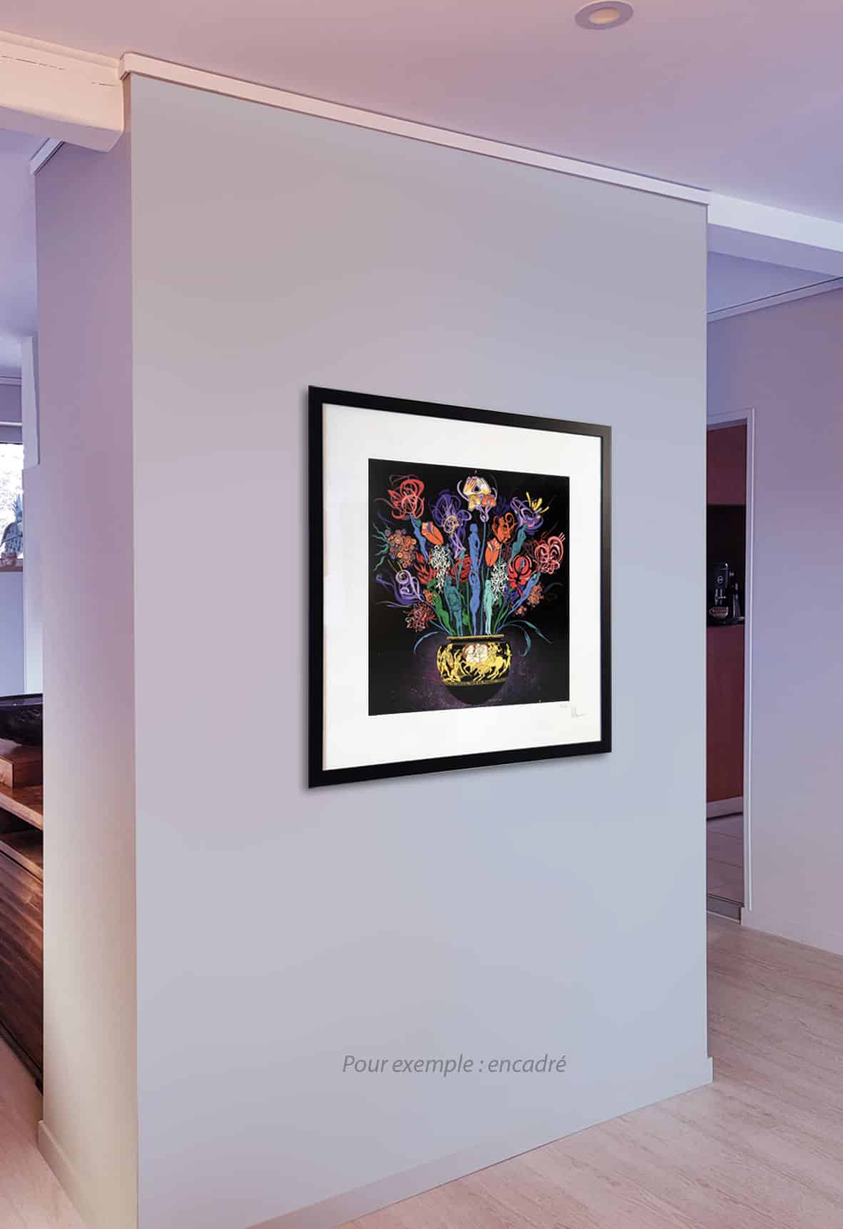 LES FLEURS DU MAL - (Edition 70 x 70 cm) – Image 4