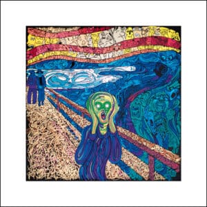 SKRIK3, REMIX - (Edition 64 x 64 cm)