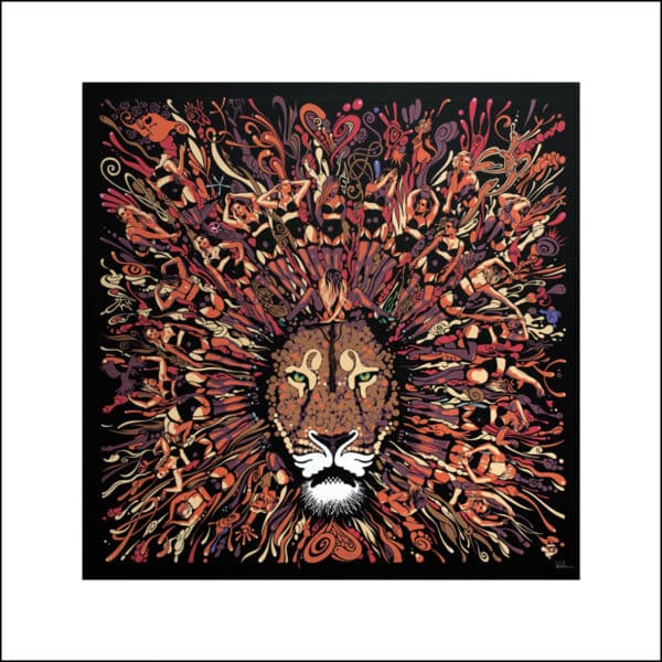 THE NIGHT OF THE HUNTER - (EDITION 64 X 64 CM)
