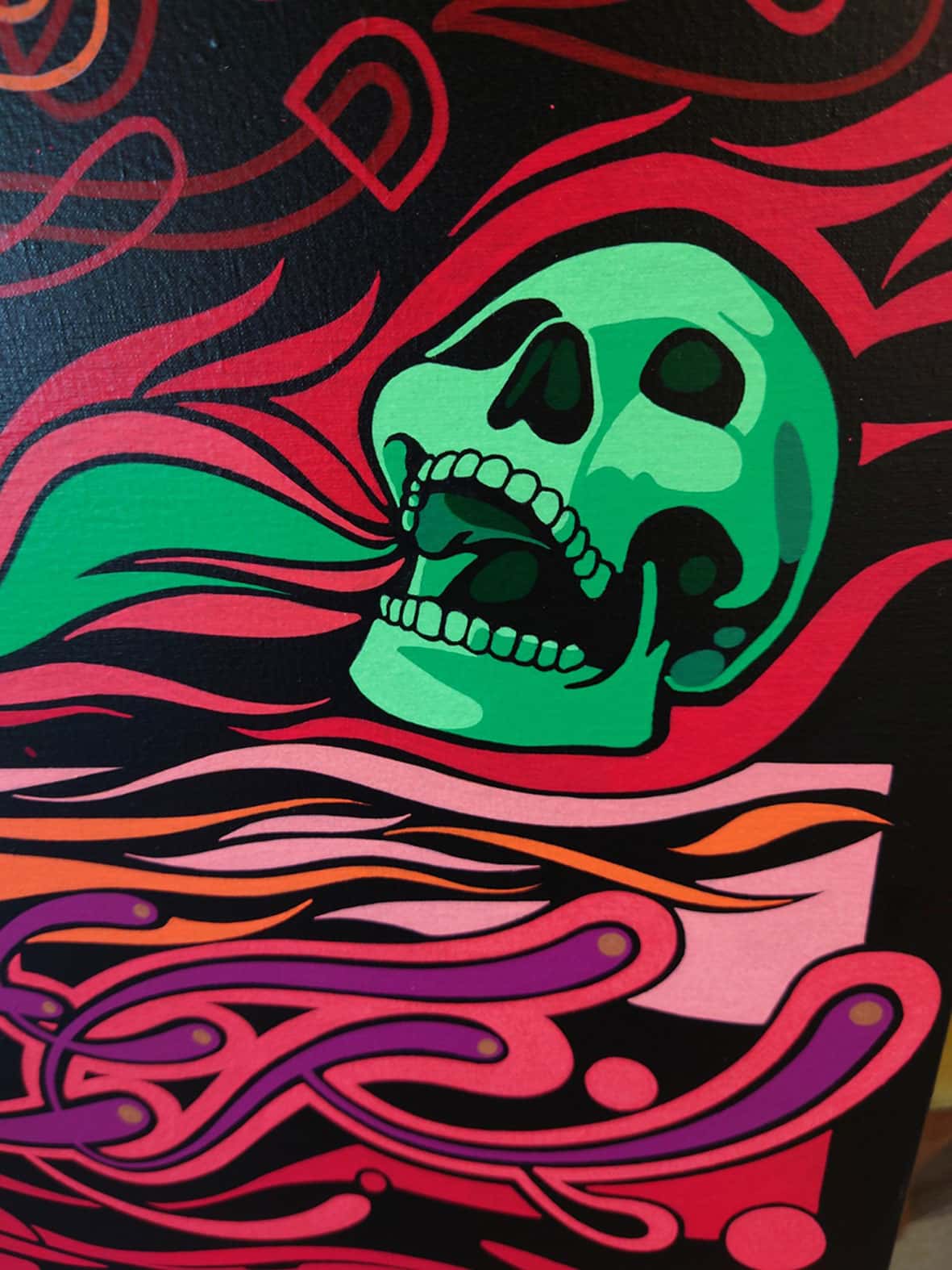 EMBRASE-MOI, CONNARD ! - (Édition 64 x 64 cm - Limited edition print 25,2 x 25,2 in) – Image 3