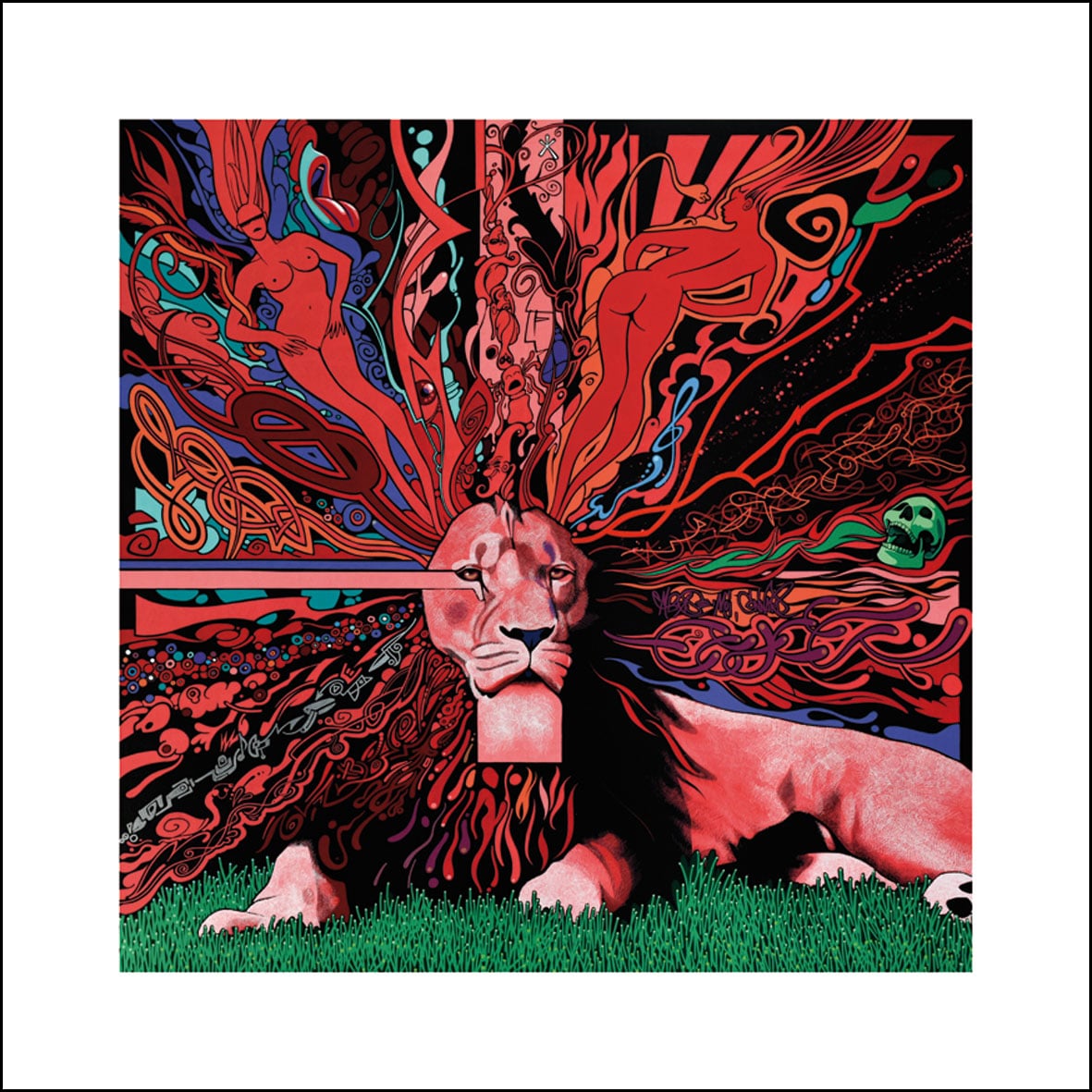 EMBRASE-MOI, CONNARD ! - (Édition 64 x 64 cm - Limited edition print 25,2 x 25,2 in)