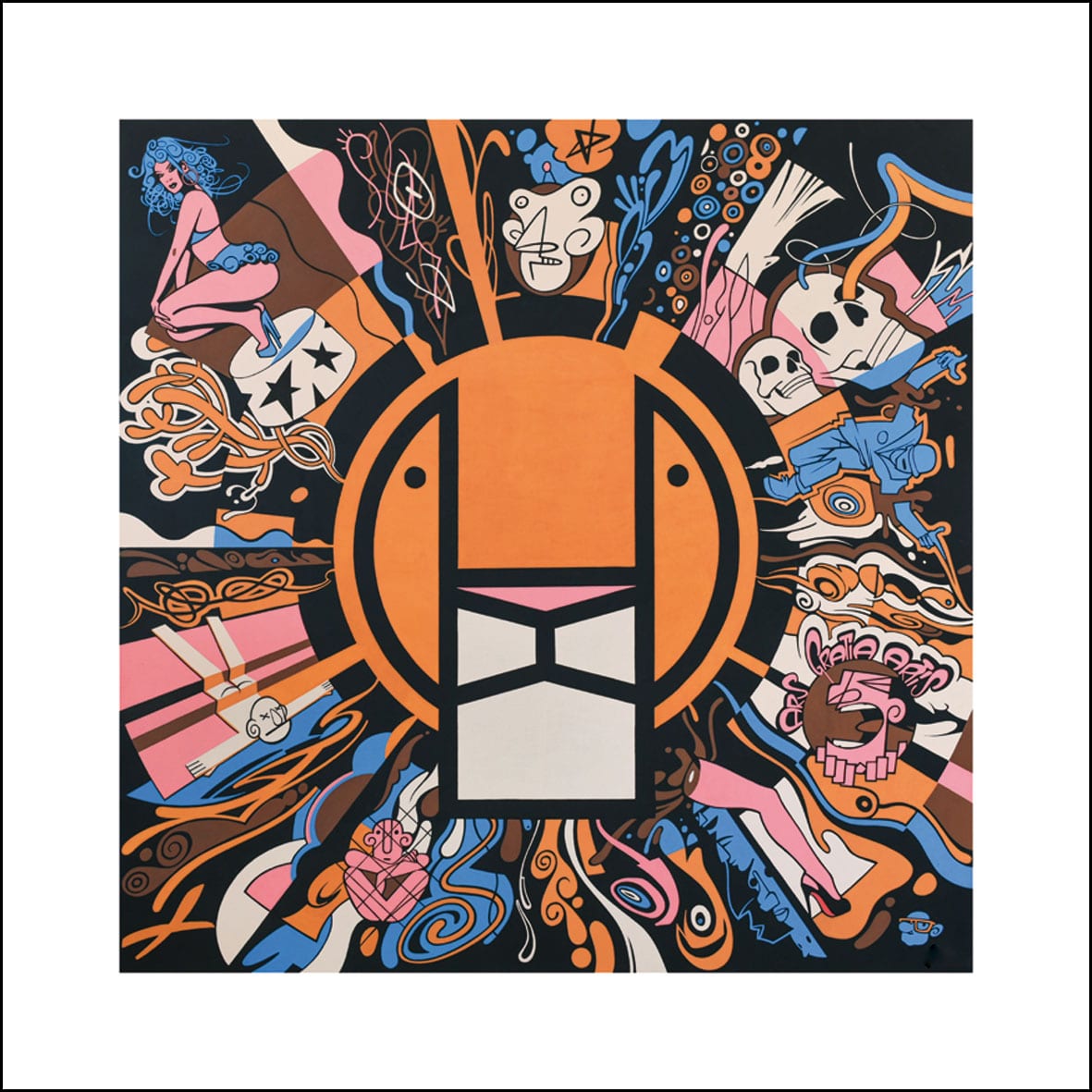 TALION - (Édition 64 x 64 cm - Limited edition print 25,2 x 25,2 in)