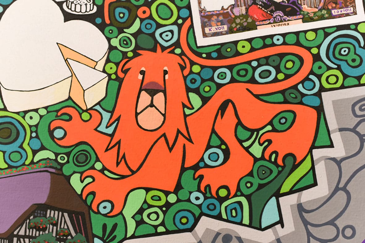 LA NORMANDIE - (Édition 64 x 64 cm - Limited edition print 25,2 x 25,2 in) – Image 6