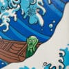 LA GRANDE VAGUE DE KANAGAWA, REMIX - (Édition 64 x 64 cm - Limited edition print 25,2 x 25,2 in) – Image 5