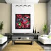 DÉSINTERRASTICOMBURIFICARÉLATIONNEMENT PAR FRICTION RELATIVE - (Toile 100 x 100 cm - 39,370 x 39,370 in) – Image 12