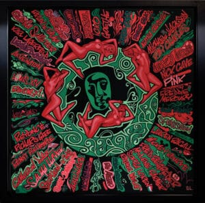 VIRGO - (Toile 100 x 100 cm - 39,370 x 39,370 in)