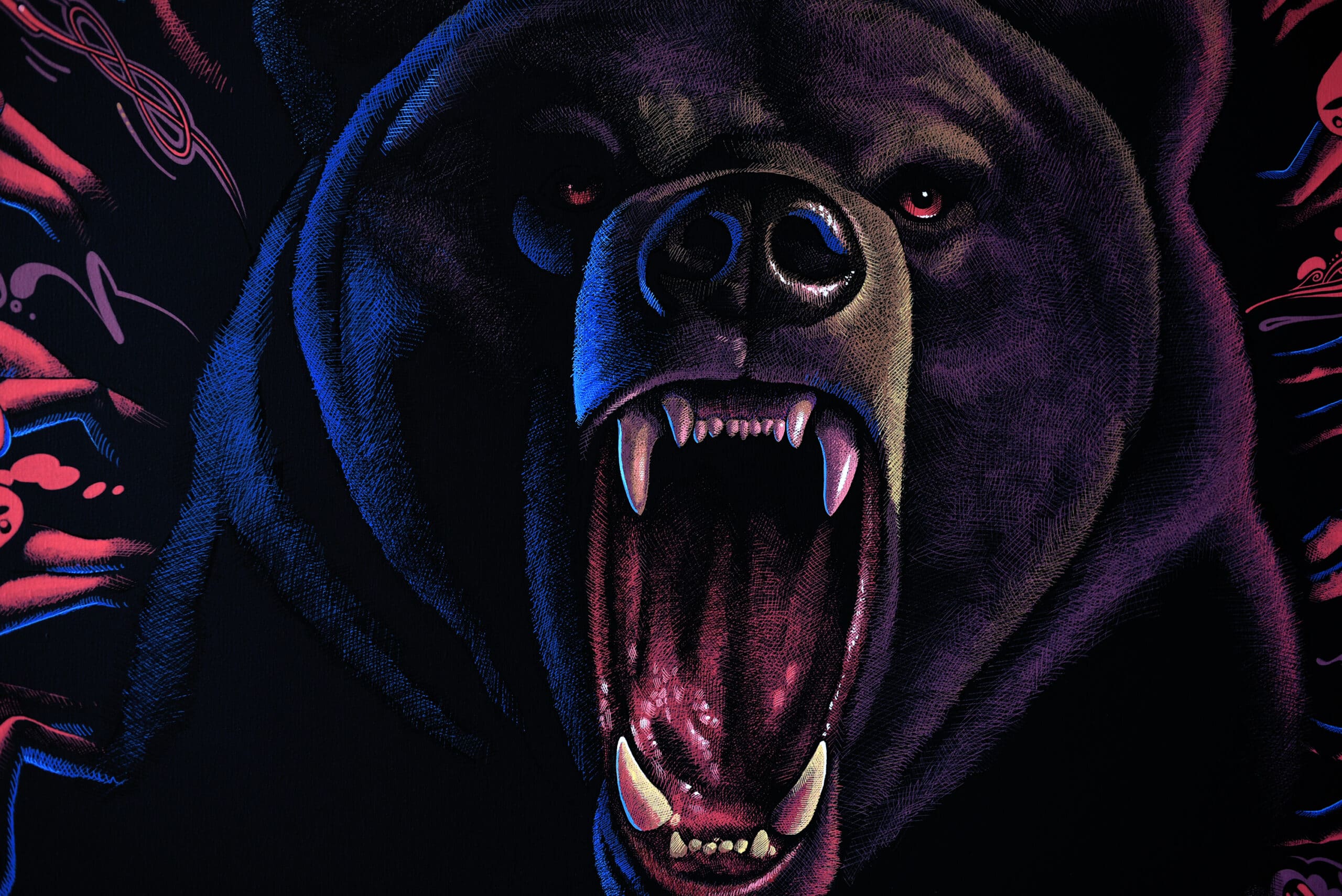 PINK KING EARTH BAND - (Toile 146 x 114 cm - 57,48 x 44,88 in) – Image 5